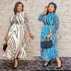 Ethnic Clothing Elegant African Print Dresses For Women 2023 Autumn Winter Long Sleeve Evening Party Vestidos Robe Dashiki Clothes