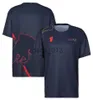 Andere Bekleidung 2023 Neuer F1-Teamanzug Herren Kurzarm-T-Shirt Rundhalssport Schnelltrocknender Rennanzug x0912