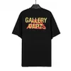 Galleries Dept Harajuku 23SS Spring Vintage Washed Letters Printed Art som dödar logotyp Marciano T -skjorta Löst överdimensionerad Hip Hop Unisex Short Sleeve Tees 07