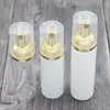 30ml 50ml Plastic Soap Dispenser Bottle Foam Pump Bottles Gold Mousses Liquid Hand Sanitizer Foaming Container Kmamr