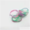 Jelly New Fashion Sile Pulsera Bestfriend Resplandor en la oscuridad Luminoso Deporte Elástico Pulsera de goma Hombres Mujeres Joyería Brazalete Good Quali Dhhnu