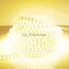 LED -remsor 100m/parti 110V 220V LED -remsor SMD 5050 LED ROPE LIGHT IP67 FLEL LED Strip Lights Outdoor Lighting String Disco Bar Pub Christmas Party HKD230912