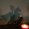 Kerzenhalter Teufel/Kürbis/Kürbis Ritter Metall Kerzenhalter Halloween Dekorative Projektion Home Dekoration Für