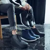 Rain Boots Lovers Lace-up Rain Boots Men Outdoor Non-slip Waterproof Work Rubber Boots Fashion Car Wash Ankle Platform Rain Boots 230912