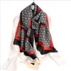 12% OFF scarf New Geometric Pattern Thin Small Scarf Fashion Women's Clothing Accessories Air Conditioning Shawl Beach Sun Protection