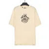 Галереи DEPT Harajuku 23SS Весенняя винтажная футболка с принтом букв ART THAT KILLS Logo G Свободные футболки унисекс с короткими рукавами в стиле хип-хоп B1