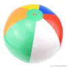Sports Toys Inflatable Beach Ball Color Party Favors Summer Water Toy Balloon Toy Party Game Summer For Kids gift R230912
