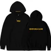 Women's Hoodies Sweatshirts Kpop Letter JIMIN NOMAD BE A GOOD HUMAN Printed Hoodie Winter Plus Fleece Sweatshirt Harajuku Never Walk Alone Outfit Boy Girls 230911