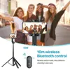Selfie Monopods Selfie Monopods Ulanzi SK-03 1.6m Trådlös Bluetooth Selfie Stick för telefonförlängbar monopod för DSLR-kamera 230518 L230912