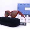 Luksusowe okulary przeciwsłoneczne projektant mody dla mężczyzn kobiety metalowe okulary przeciwsłoneczne vintage Sumpass Summer Mens Square Square Bromeless Man Uv400