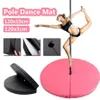 Yoga Mats 120x10cm PU Pole Dance Mat Skid-proof Fitness Waterproof Thickened Round Exercise Folding Safety Gym MatYoga265e