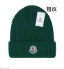 Moncller Strickmütze Luxuriöse Beanie-Mütze, Designer-Thermomützen für Herren und Damen im Freien