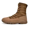 Novo calçado de inverno militar tático botas masculinas força especial couro deserto combate tornozelo bota do exército sapatos masculinos plus size para meninos botas de festa