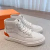 23S / S célèbre marque hommes haut de gamme Get Up Sneaker chaussures en cuir de veau formateurs semelle ultra-légère planche à roulettes marche Discount chaussures EU38-46 boîte