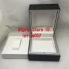 Boîte de luxe de qualité noire, boîte originale pour montres pour hommes et femmes, boîte de montre-bracelet avec certificats pour IWC Watc205I