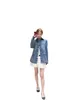 Chan New Denim Jacket Women 2023デザイナージャケット女性デザイナーファッションスパンコールジャケットデニムCCCCロングスタイルカウボーイコートレジャーレディースレディースコートクリスマスギフト