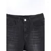 Women's Jeans Old Carrot Pants Large Size L-8XL Denim Cotton High Quality Stretch Waist Black Harlan Longy