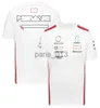 Andere Bekleidung F1 Formel 1 Kurzarm-T-Shirt 2023 Team Arbeitskleidung Anzug Rennanzug Rundhalsausschnitt T-Shirt kann offiziell im gleichen Stil angepasst werden x0912