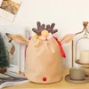 Santa Kids Candy Sack Popular Reindeer Bag Christmas Colorful Gift Wrapping Bags