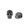 Charms Diy Gift Jewelry Cz Micro Pave Skl Beads Charm For Bracelet Making Drop Delivery Dhepm