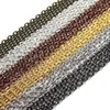 Componenten 10 m/partij Rhodium/Zilver/Goud/Gunmetal/Antiek Brons Kleur Ketting Kettingen Messing Bulk Voor DIY sieraden Maken Materialen F712