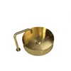 Badrumsvaskar kranar gyllene 304 rostfritt stål bordsbassäng hushåll tvätt hemvist el utställning hall konst