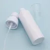 60ml 100mlホワイトハンドサニタイザースプレーボトル化粧品旅行補充可能なスキンケアプラスチックローションボトルポンプuegdj