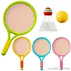 Sports Toys Children Shuttlecock Badminton Tennis Racket Beginner Training Outdoor Beach Tennis Parent Child Interactive Toys R230912