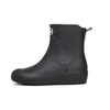 Botas de chuva deslizamento-em sapatos de chuva homens botas de borracha à prova dwaterproof água botas de plataforma moda ao ar livre antiderrapante botas de chuva homem trabalhando galochas 230912