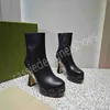 Sexy Femmes Bottes Créateur De Mode Femme Bout Rond Slip-On En Cuir Véritable Bottines Marque Dames Robe De Soirée Talons Hauts Nouveaux Extérieurs Bling Bling Pompes