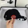 Czapki kulkowe czapki designerskie baseball czapki mężczyźni kobiety mody graffiti haftowane litery Casquette x0912 x0910