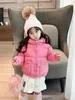 kids hooded kid down jacket child hoodies baby clothes toddler coat girls boys coats pink white 100% goose down filling Warm comfortable New top fasion luxury brand M