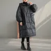 Trenchs de femmes Manteaux d'hiver Manteau Femmes Pull 2023 Capuche Chaud Épaissi Coton Veste Rembourrée Casual Lâche Matelassé Parkas Mode