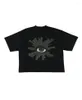 Herren-T-Shirts 2023 Eye Of Truth Foam Vintage bedrucktes Kurzarm-T-Shirt