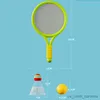 Sports Toys Children Shuttlecock Badminton Tennis Racket Beginner Training Outdoor Beach Tennis Parent Child Interactive Toys R230912