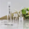 2ml 3ml 5ml Transparent Mini Spray Bottle Empty Clear Refillable Travel Perfume Atomizer Portable Glass Vials Iaqnl