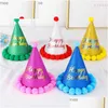 Chapeaux de fête Décoration d'anniversaire Servir Chapeau Vêtements pour enfants Fourniture Boule de remplissage en gros Z230809 Drop Livraison Maison Jardin Festive Suppl Dhn7L