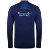 Outros vestuário F1 T-shirt terno de corrida 2021 nova equipe masculina camisa de lapela de manga curta macacão de carro Fórmula Uma equipe personalizada feita com o mesmo estilo x0912