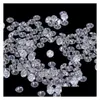 Diamants en vrac de haute qualité très excellente coupe ronde 3-5,5 mm diamant moissanite grand feu pour la fabrication de bijoux 10 pièces par lot Drop Dhgarden Dhvnt