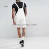 Herenjeans Herenjeans Denim Pocket Overall Jumpsuit Streetwear Jarretel Mannelijke broekL23091