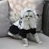 猫の衣装猫のメイドの衣装春と夏のcosユニフォームが猫の服に変身したペットスカート犬の服の供給220908328z