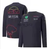 Autres vêtements 2022 Nouveau costume de course de l'équipe F1 personnalisé Formula One Fan T-shirt à manches longues personnalisé surdimensionné X0912