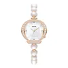 Armbandsur Dom Women's Armband Watch Luxury Diamond Crystal Fashion Quartz Women's Watch 230911