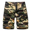 Shorts pour hommes Travail d'été Europe et États-Unis Camouflage Lâche Grande taille Section décontractée Cinq pantalons