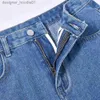 Saias designer denim saias longas mulheres cintura alta frente split bodycon saia verão moda vintage azul jeans saia com bolsos roupas por atacado 9695 l230912