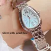 Womens Watches luxury gold quartz watch for women pearl face Stainless Steel designer Wristwatches women waterproof watches montre de luxe