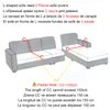 Stol täcker 1 bit sammet tyg soffa täcker elastisk sektionssoffa täcke l formad soffa fall fåtölj chais lounge fodral för vardagsrum 230912