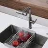 Kitchen Faucets Multimodes Waterfall Pull Out Faucet And Cold Water Tap Rotatable Deck Mounted Mixer For Better Cleaning