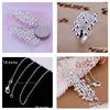 Ensembles de bijoux de mariage Ensembles de bijoux en argent sterling 925 de haute qualité Dfmss303 Brand New Factory Vente directe Collier Bracelet Earr Dhmrv