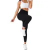 Yoga outfit nvgtn solid sömlös leggings kvinnor mjuka träning tights fitness outfits byxor hög midja gym slitage lycra spandex 23021515